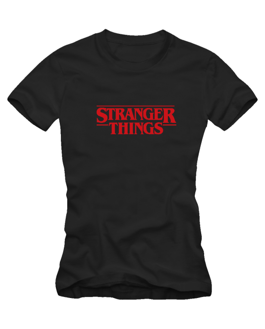 Marškinėliai Stranger things logo Marškinėliai Stranger things logo